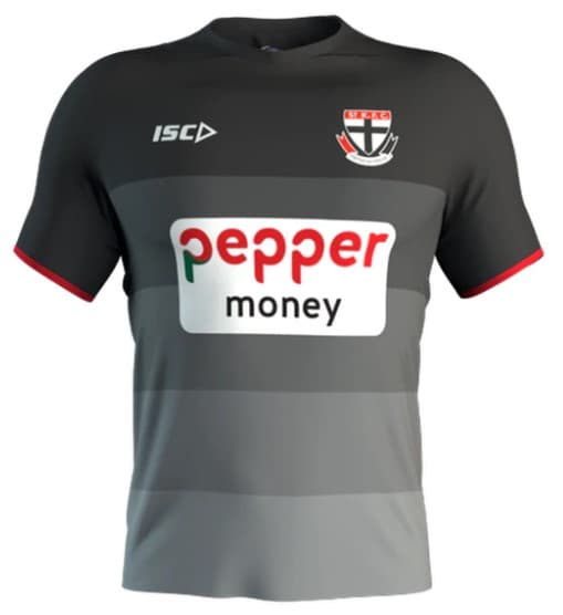 St Kilda Saints AFL Grey Training Shirt