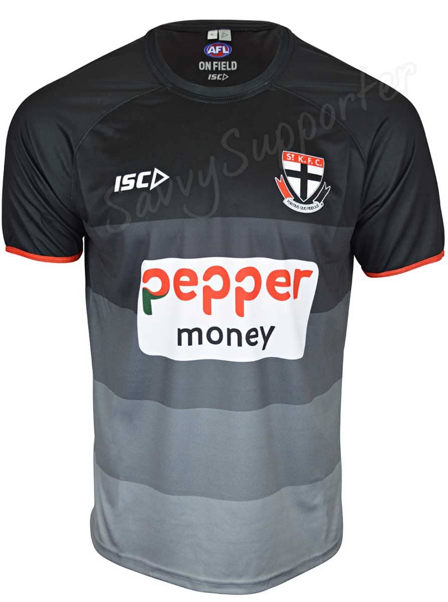 St Kilda Saints AFL Grey Training Shirt