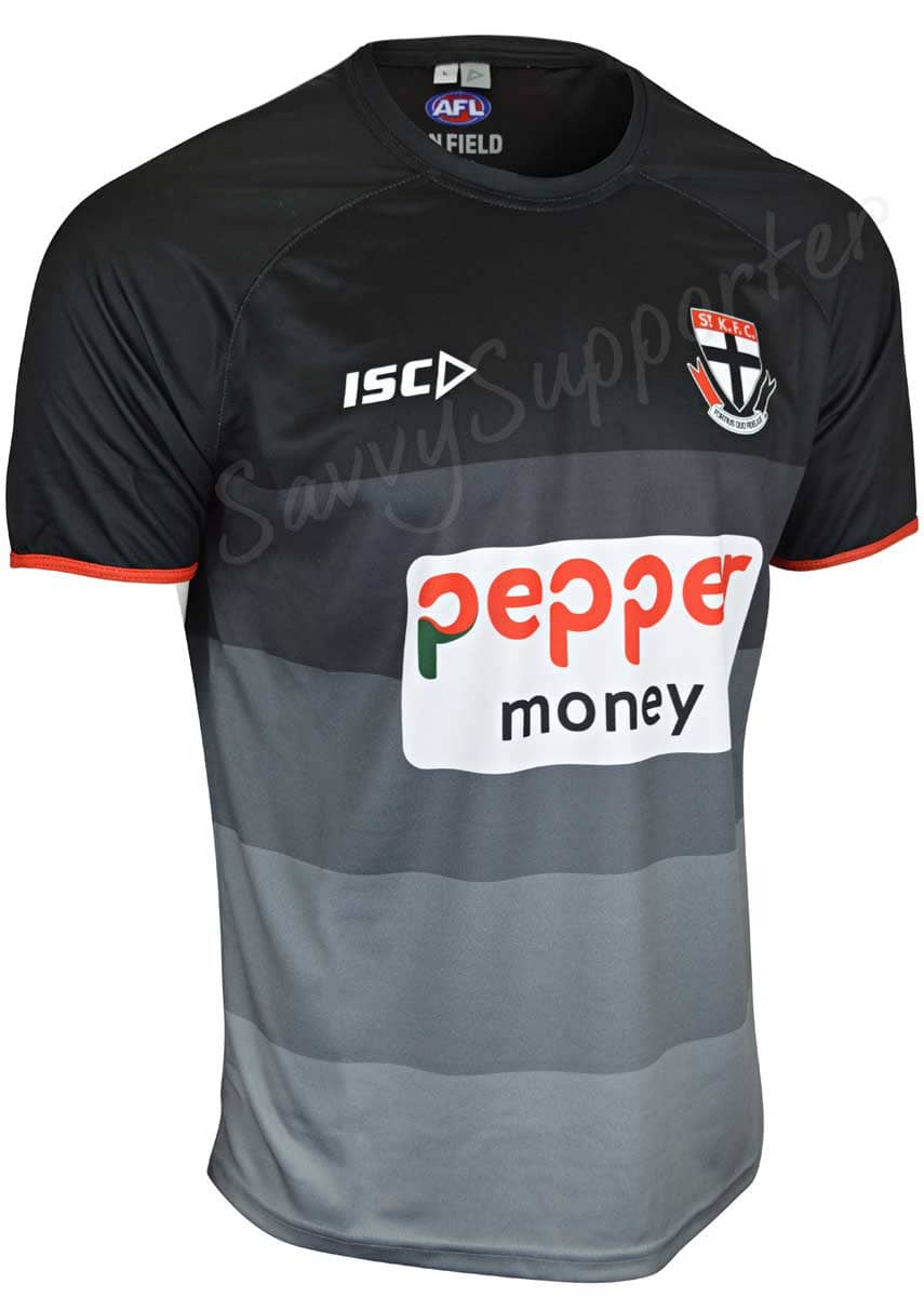 St Kilda Saints AFL Grey Training Shirt