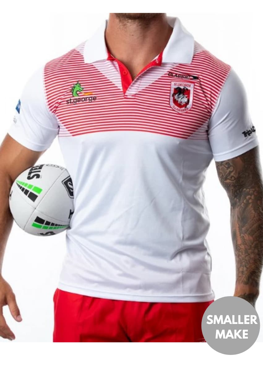 St George Dragons NRL Mens Heritage Polo Shirt