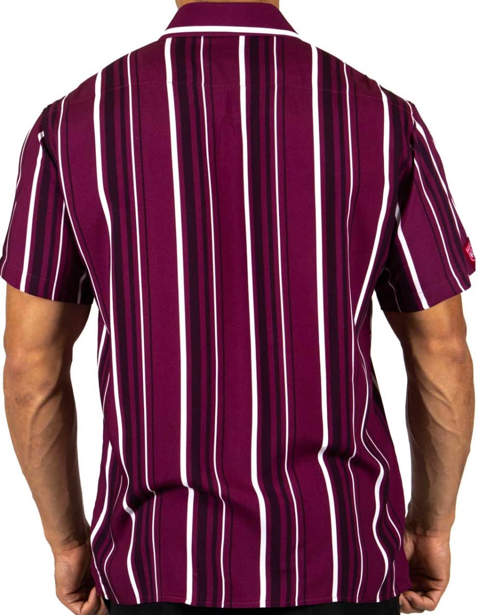 QLD Maroons 2025 State of Origin NRL Mens Sorrento Party Shirt