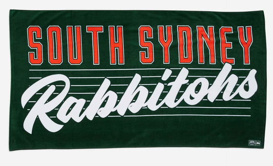 South Sydney Rabbitohs NRL Headline Mega Beach Towel 170cm x 90cm South Sydney Rabbitohs NRL Headline Mega Beach Towel 170cm x 90cm