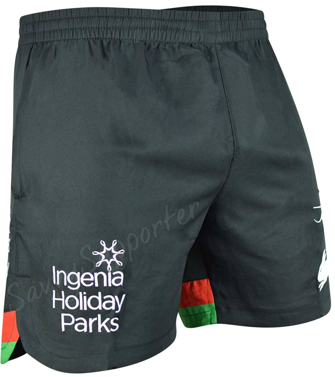 South Sydney Rabbitohs NRL Gym Training Shorts with Zip Pockets South Sydney Rabbitohs NRL Gym Training Shorts with Zip Pockets