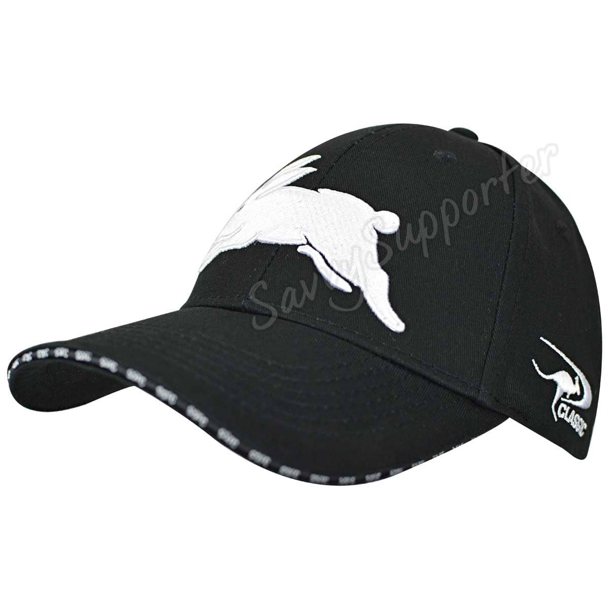 South Sydney Rabbitohs 2023 NRL Adults Black Media Cap