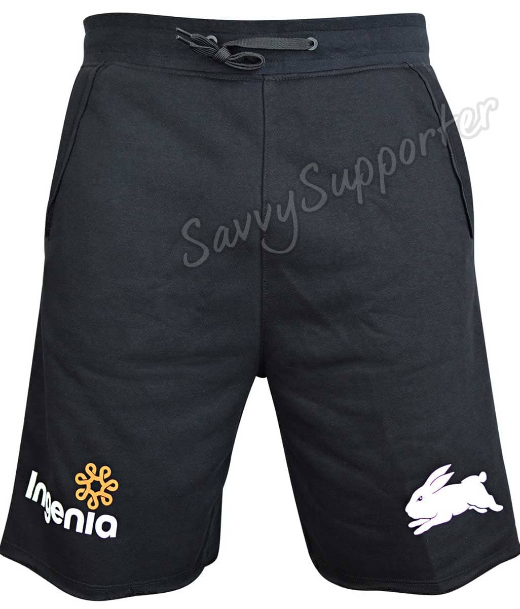South Sydney Rabbitohs 2023 NRL Fleece Travel Shorts