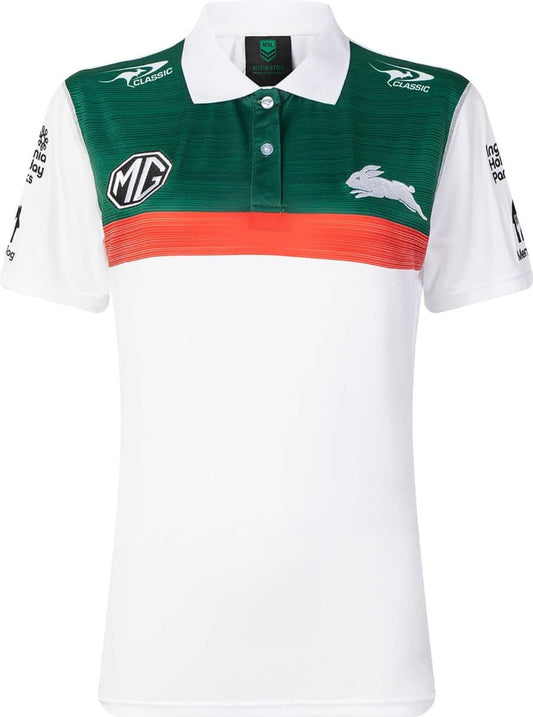 South Sydney Rabbitohs 2025 NRL Mens Media Polo Shirt South Sydney Rabbitohs 2025 NRL Mens Media Polo Shirt