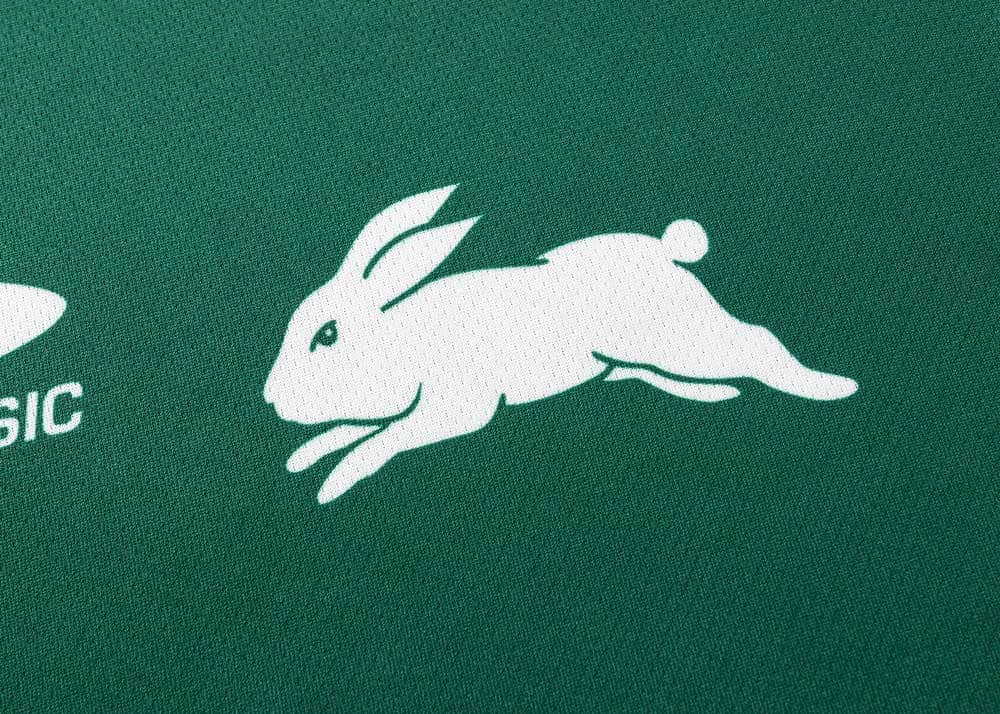 South Sydney Rabbitohs 2025 NRL Mens Green Training Shirt