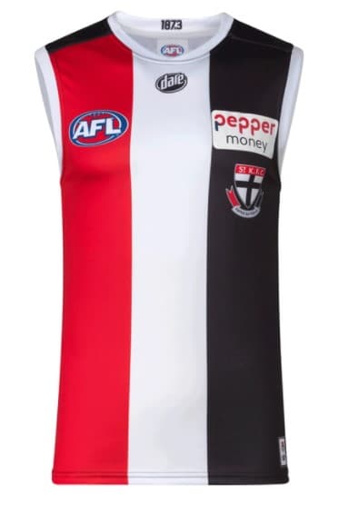 St Kilda Saints AFL Mens Home Guernsey