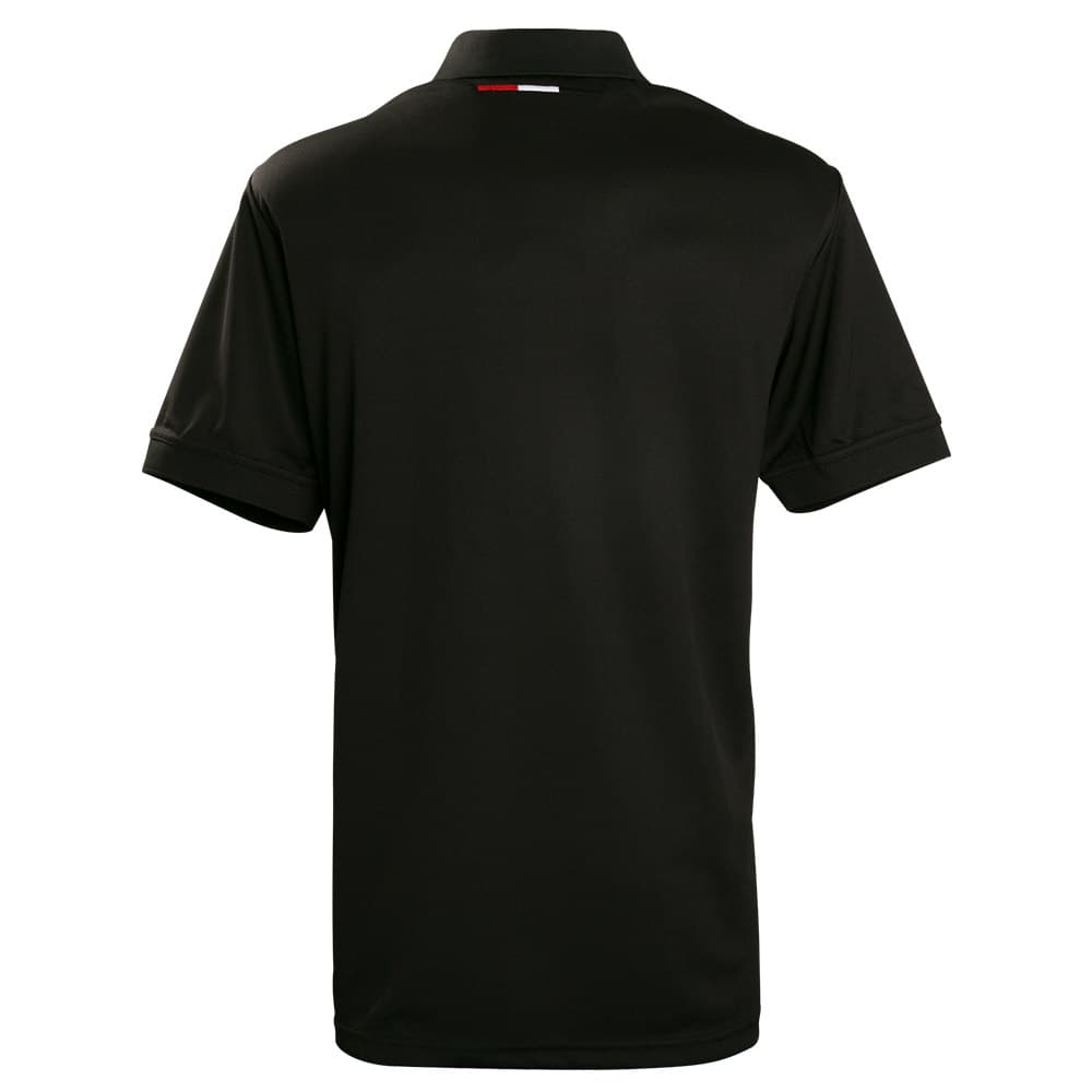 St Kilda Saints AFL Mens Black Media Polo Shirt