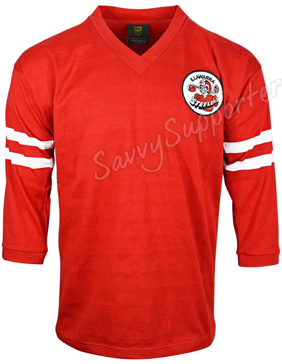 Illawarra Steelers 1982 Adults Retro Foundation Jersey
