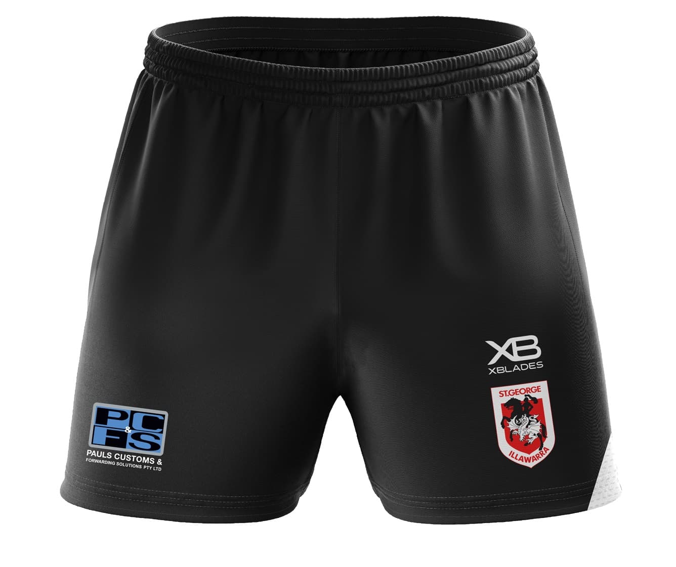 St George Dragons NRL Mens Training Shorts