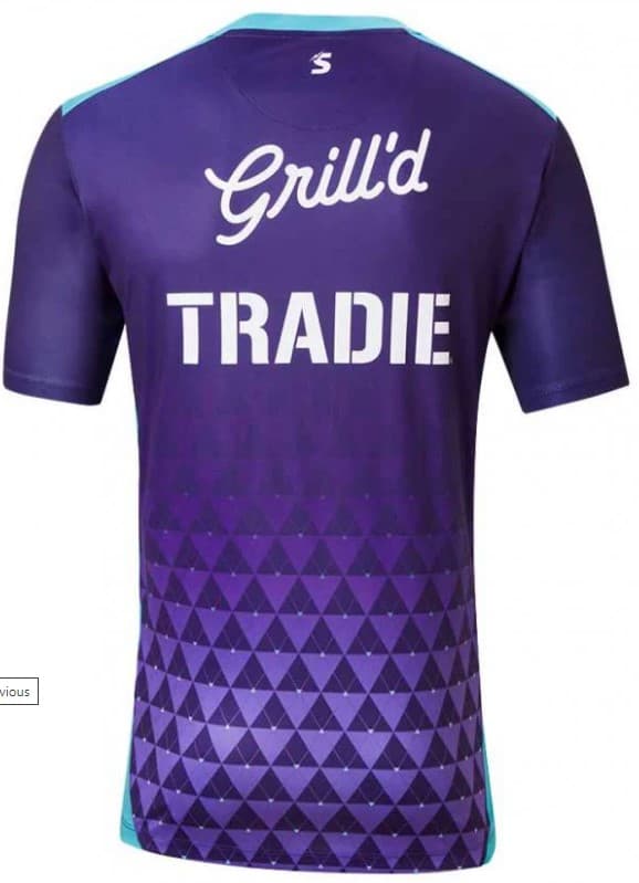 Melbourne Storm NRL Mens Purple Training Shirt