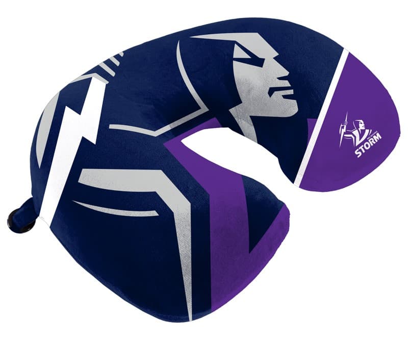 Melbourne Storm NRL Travel Pillow Melbourne Storm NRL Travel Pillow