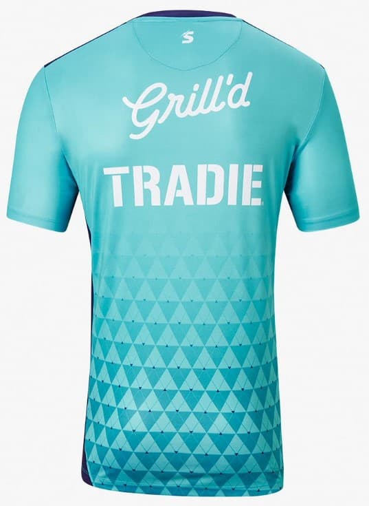 Melbourne Storm NRL Mens Turquoise Training Shirt