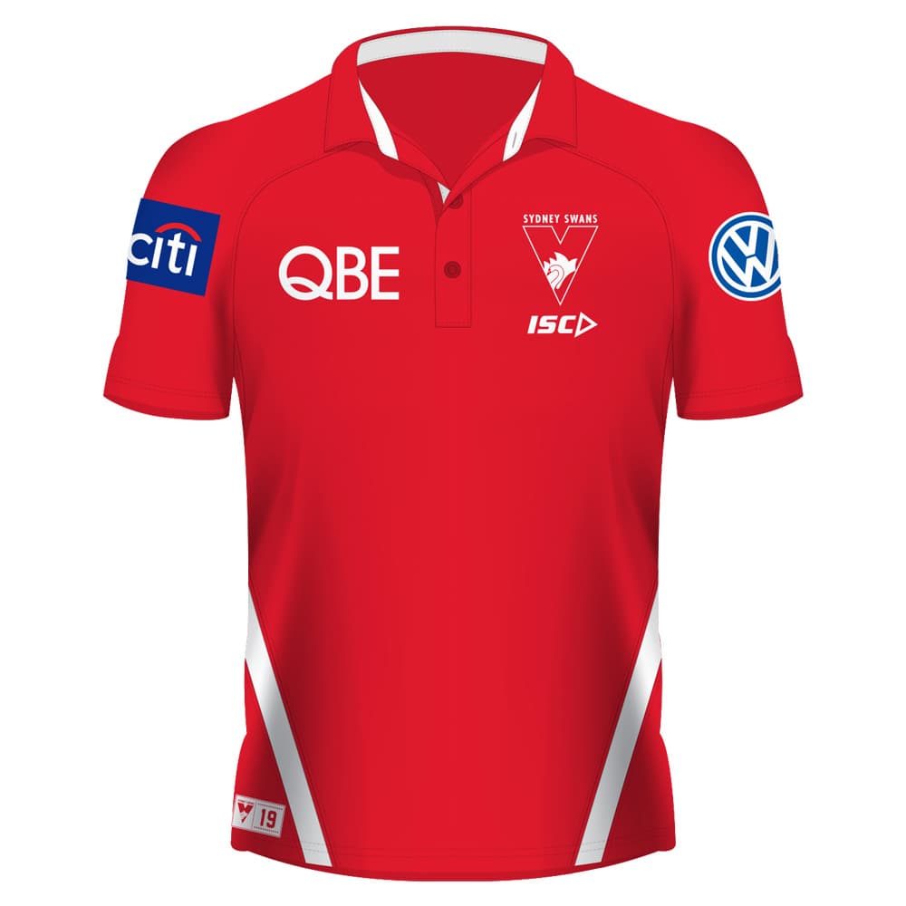 Sydney Swans AFL Media Polo Shirt