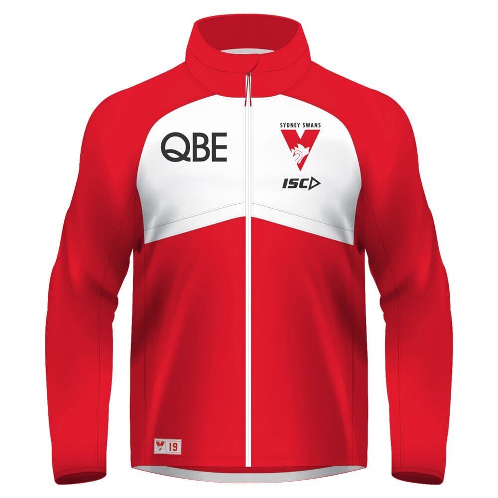 Sydney Swans AFL Mens Wet Weather Jacket