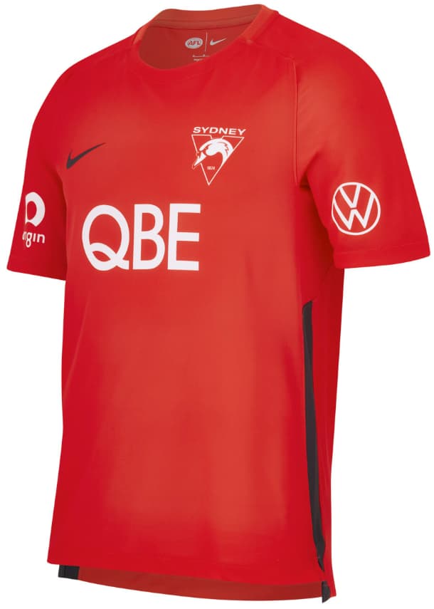 Sydney Swans AFL Mens Red Training Shirt