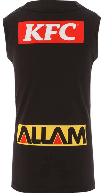 Penrith Panthers 2023 NRL Mens Black Training Singlet