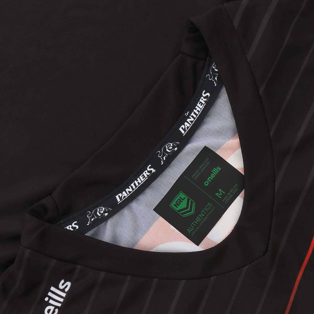 Penrith Panthers 2023 NRL Mens Black Training Singlet