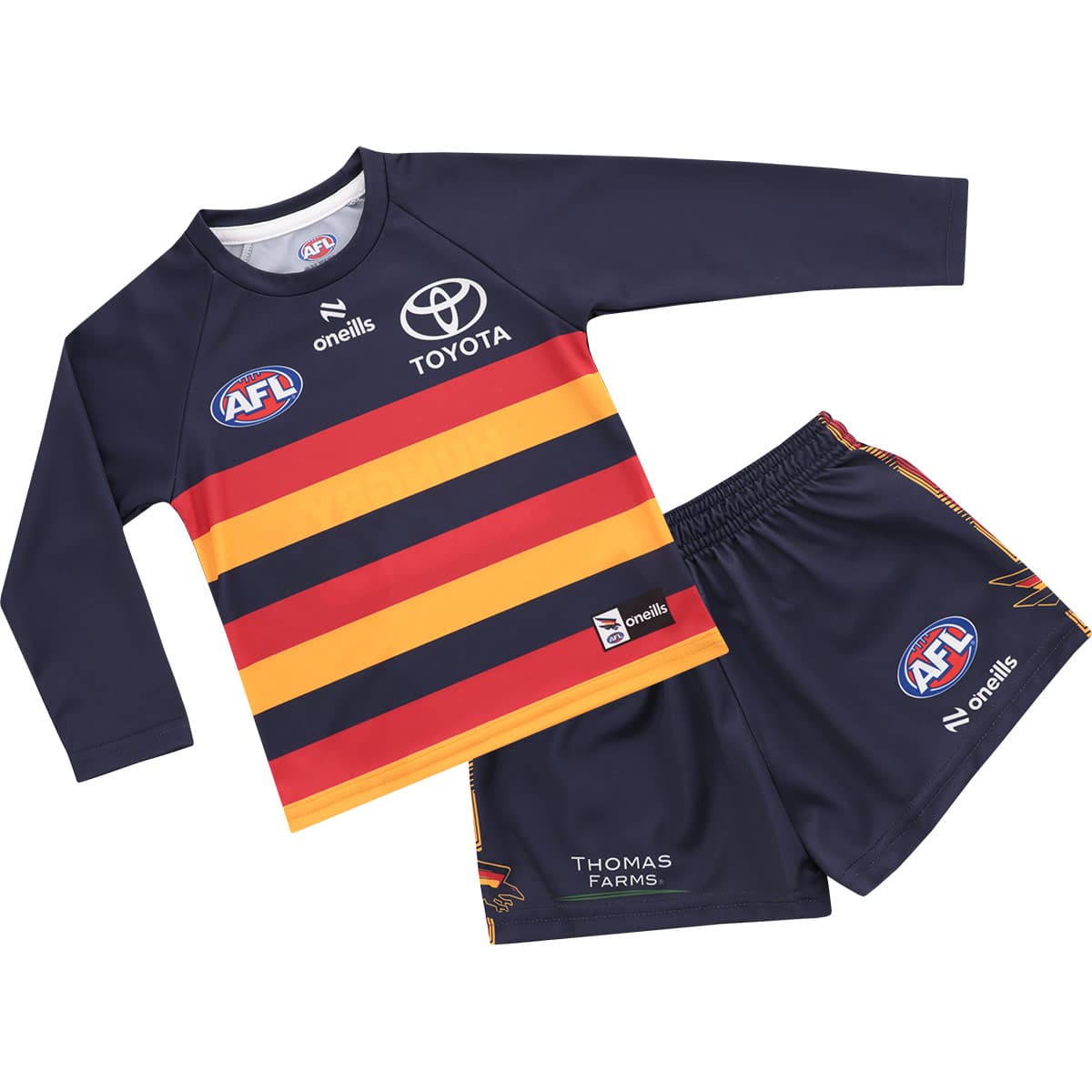 Adelaide Crows 2025 AFL Toddler Home Guernsey