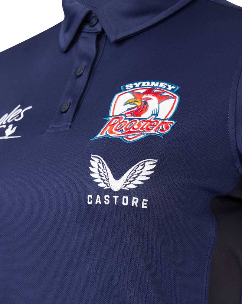 Sydney Roosters 2023 NRL Ladies Media Players Polo Shirt