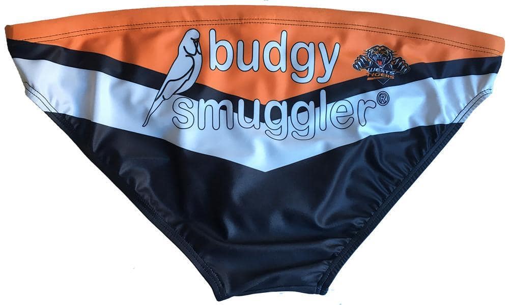 Wests Tigers NRL Mens Budgy Smuggler Swimmers