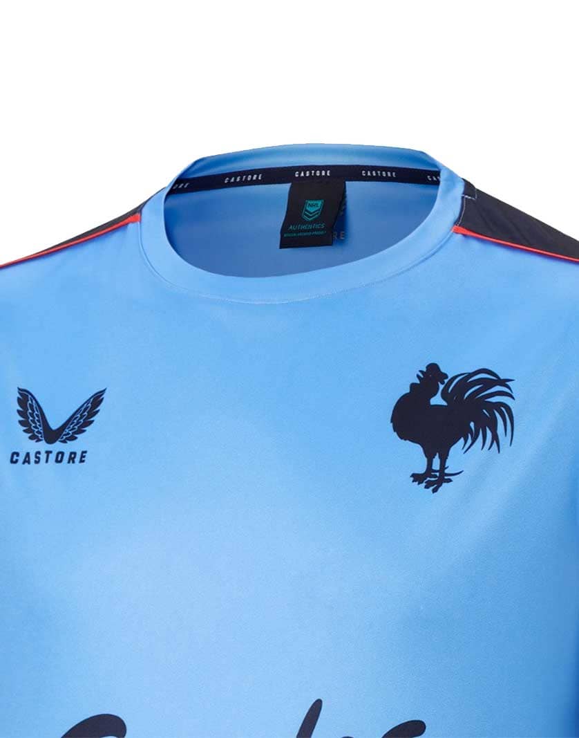 Sydney Roosters NRL Mens Blue Training Singlet