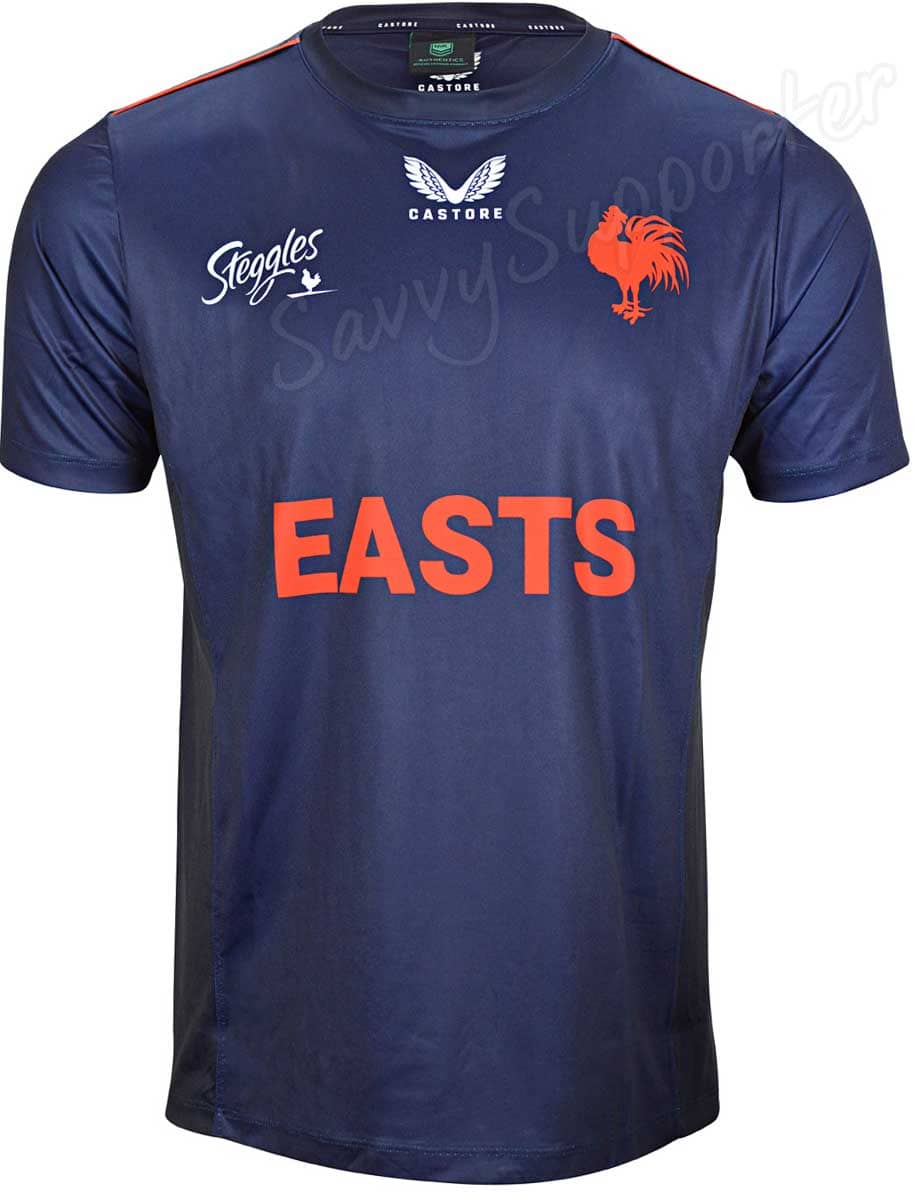 Sydney Roosters NRL Mens Warm Up Tee