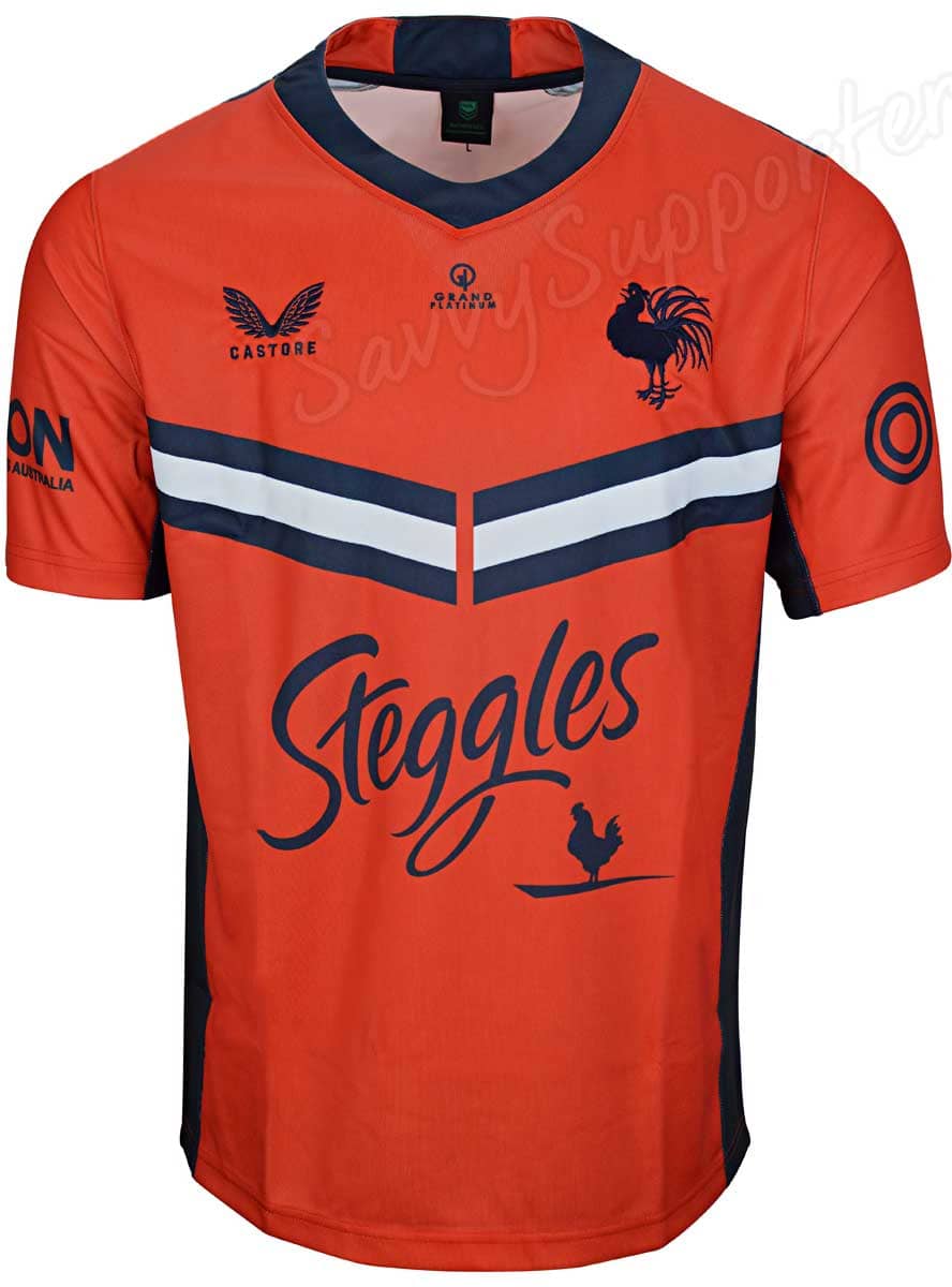 Sydney Roosters NRL Mens Red Training Jersey