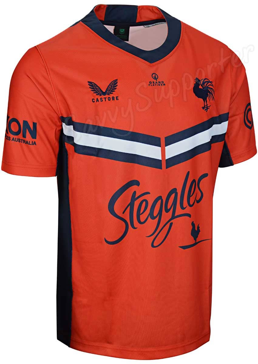 Sydney Roosters NRL Mens Red Training Jersey