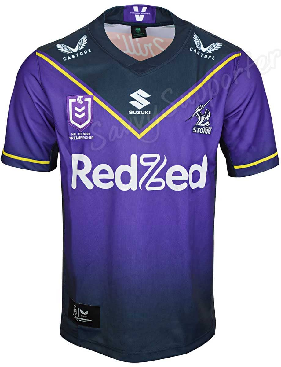 Melbourne Storm NRL Mens Home Jersey