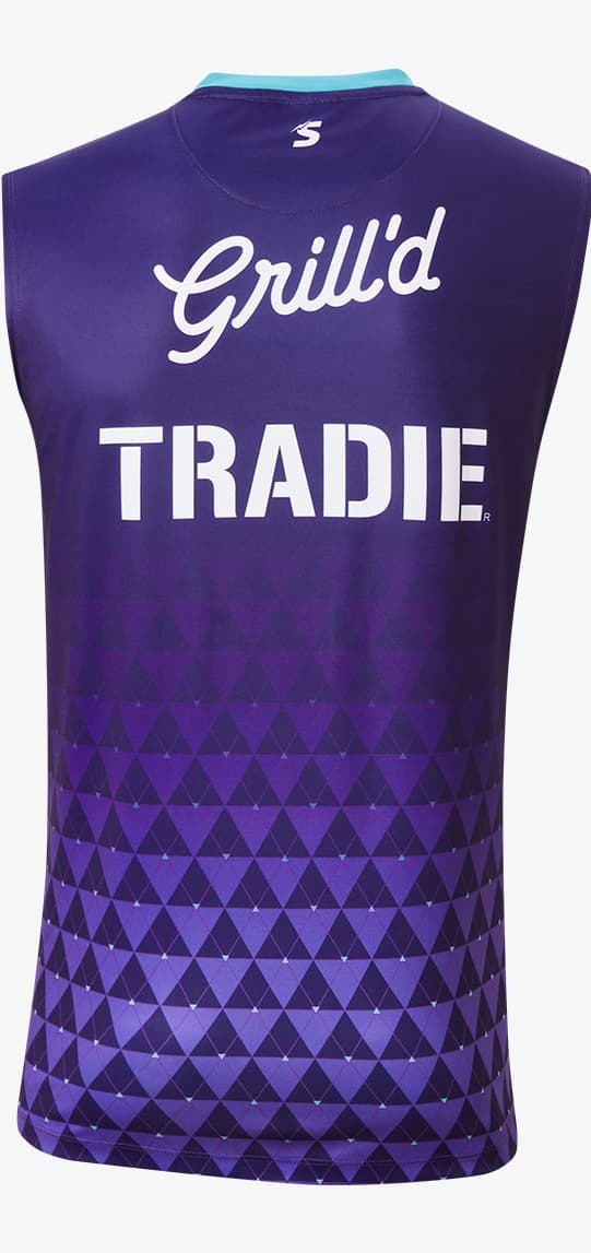 Melbourne Storm NRL Mens Purple Training Singlet