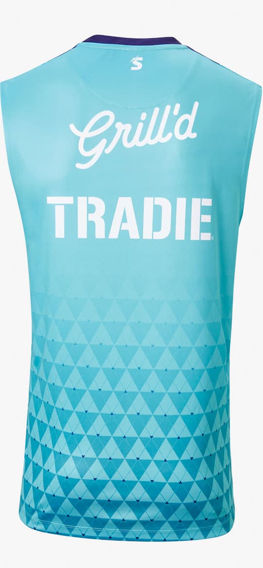 Melbourne Storm NRL Mens Turquoise Training Singlet