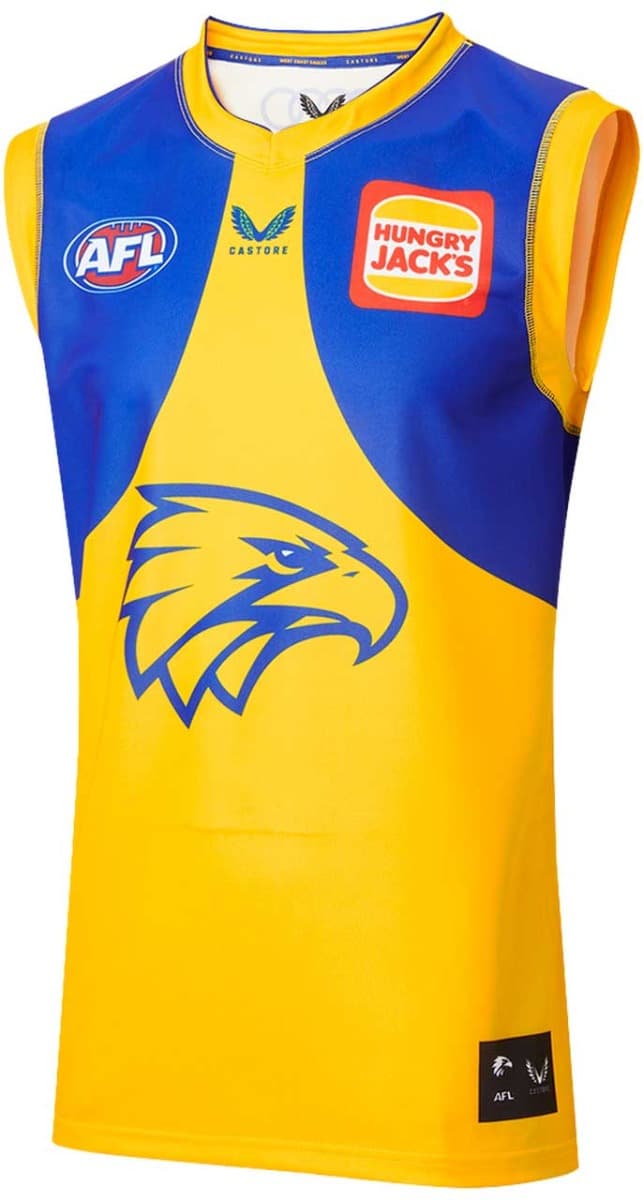West Coast Eagles AFL Mens Clash Guernsey