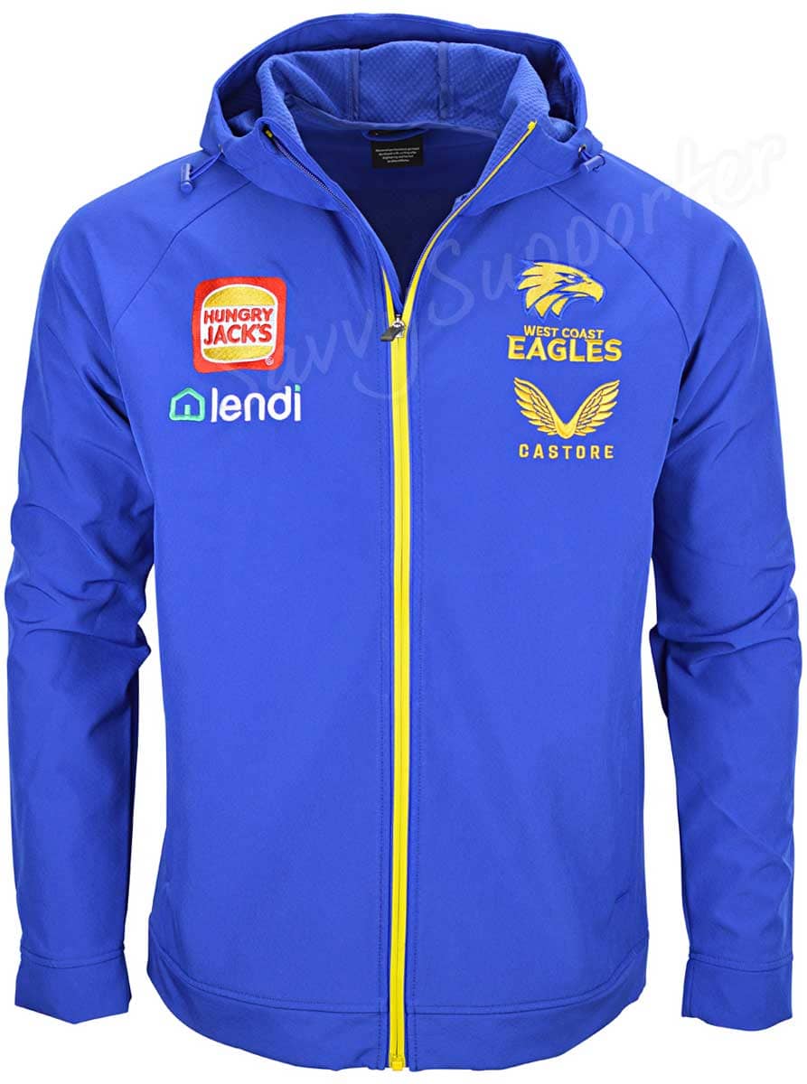 West Coast Eagles AFL Mens Hooded Jacket