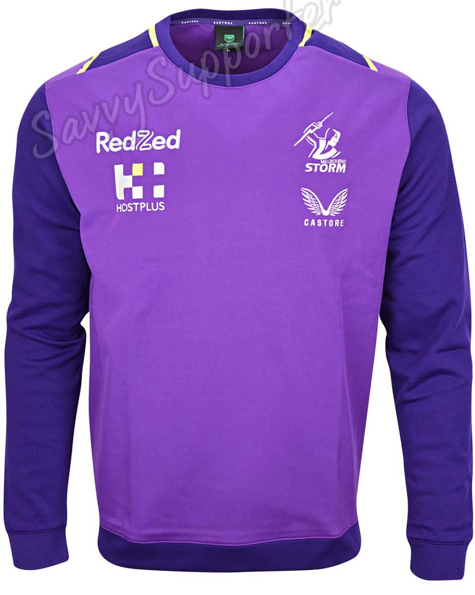 Melbourne Storm NRL Mens Crew Jumper