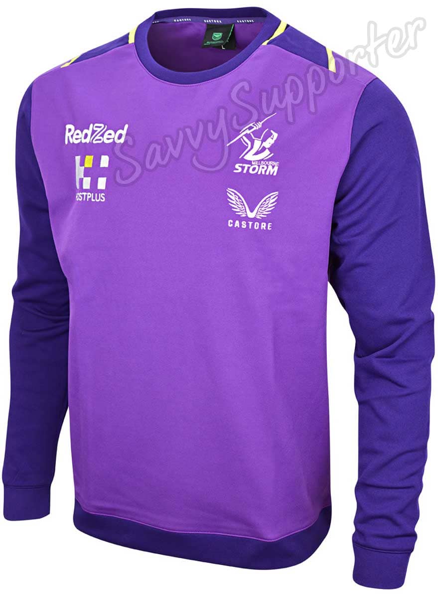 Melbourne Storm NRL Mens Crew Jumper