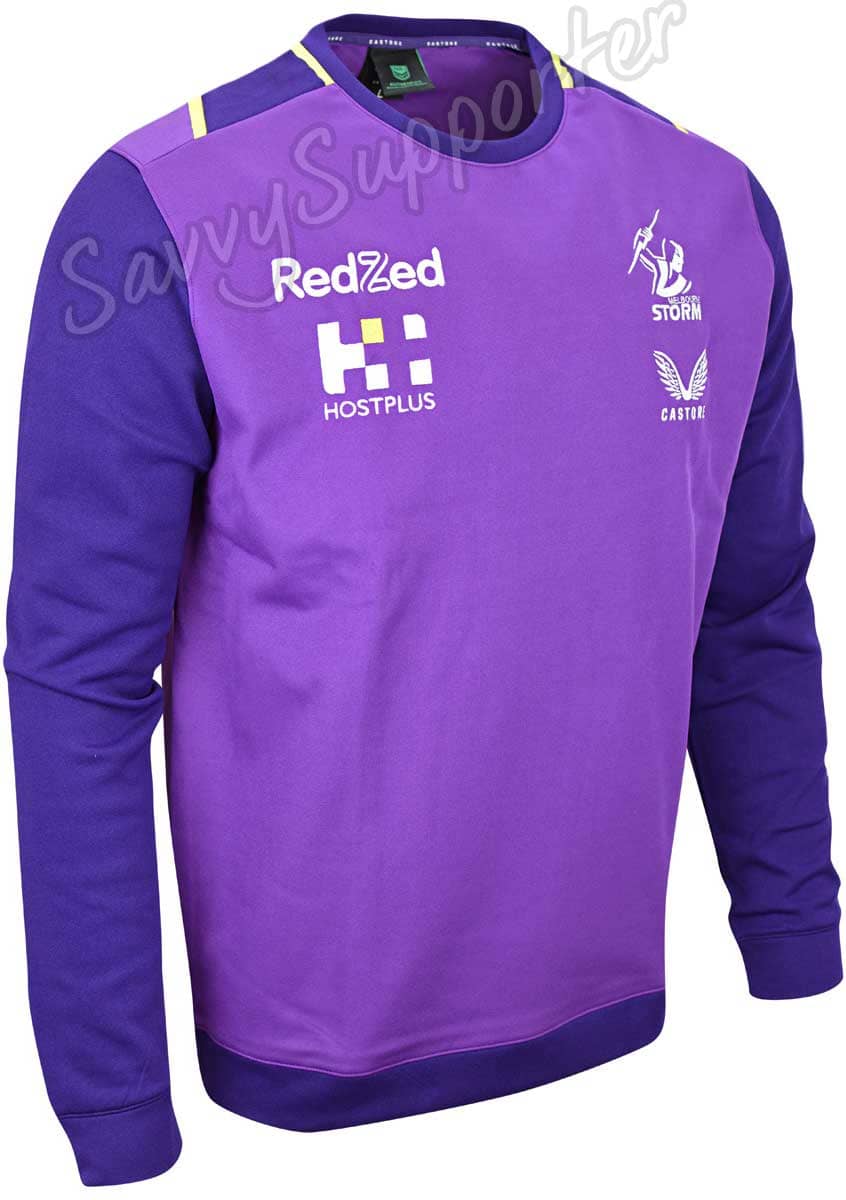 Melbourne Storm NRL Mens Crew Jumper