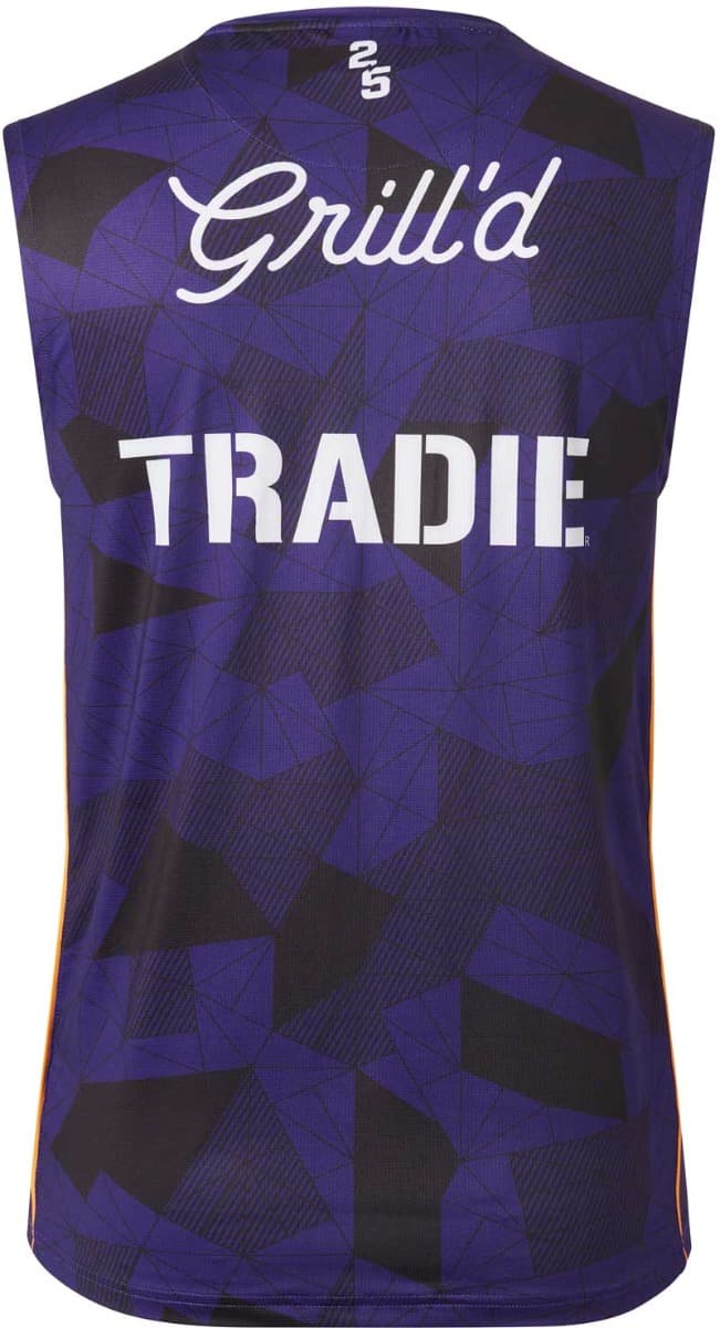 Melbourne Storm 2023 NRL Mens Purple Training Singlet