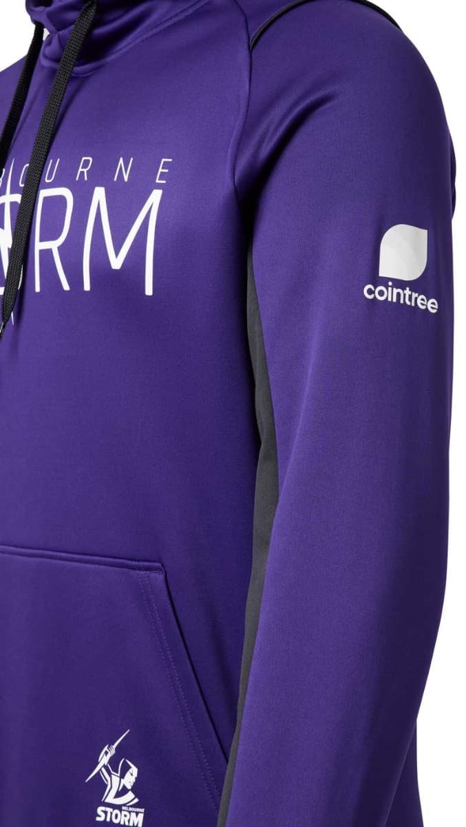Melbourne Storm 2023 NRL Mens Travel Hoody