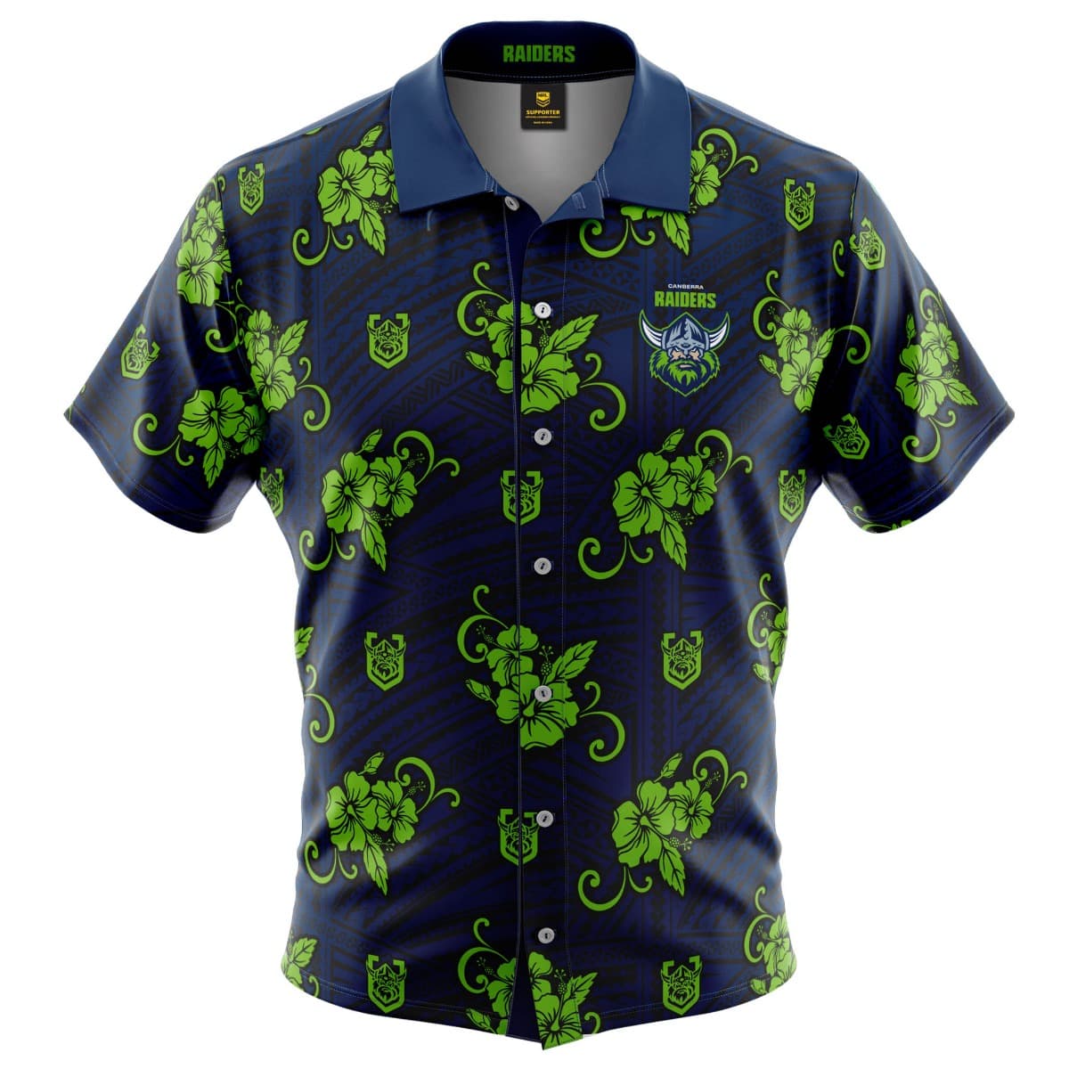 Canberra Raiders NRL Hawaiian Tribal Shirt