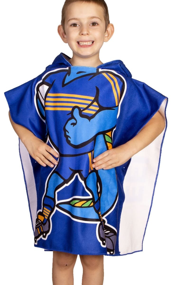 Parramatta Eels Kids Hooded Beach Towel