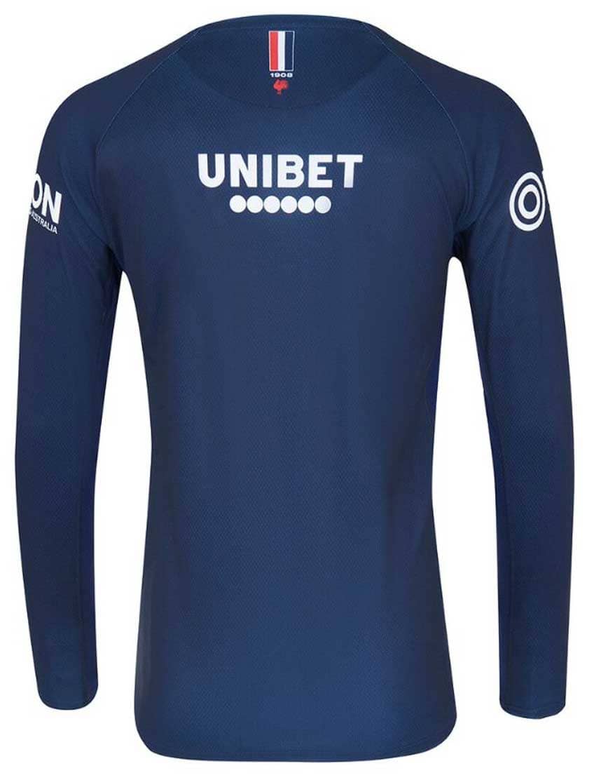 Sydney Roosters 2025 NRL Mens Long Sleeve Training Shirt