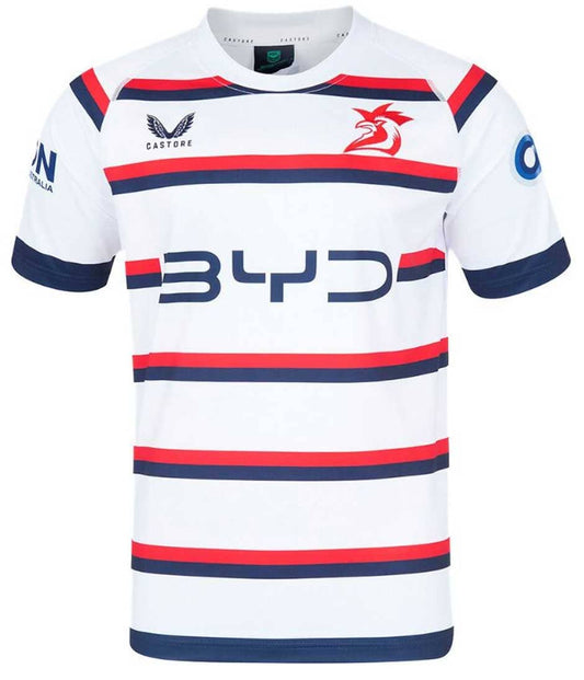 Sydney Roosters 2025 NRL Mens White Training Jersey