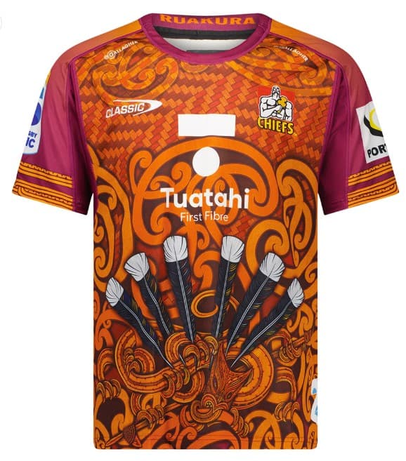 Waikato Chiefs Rugby Union Mens Training Jersey