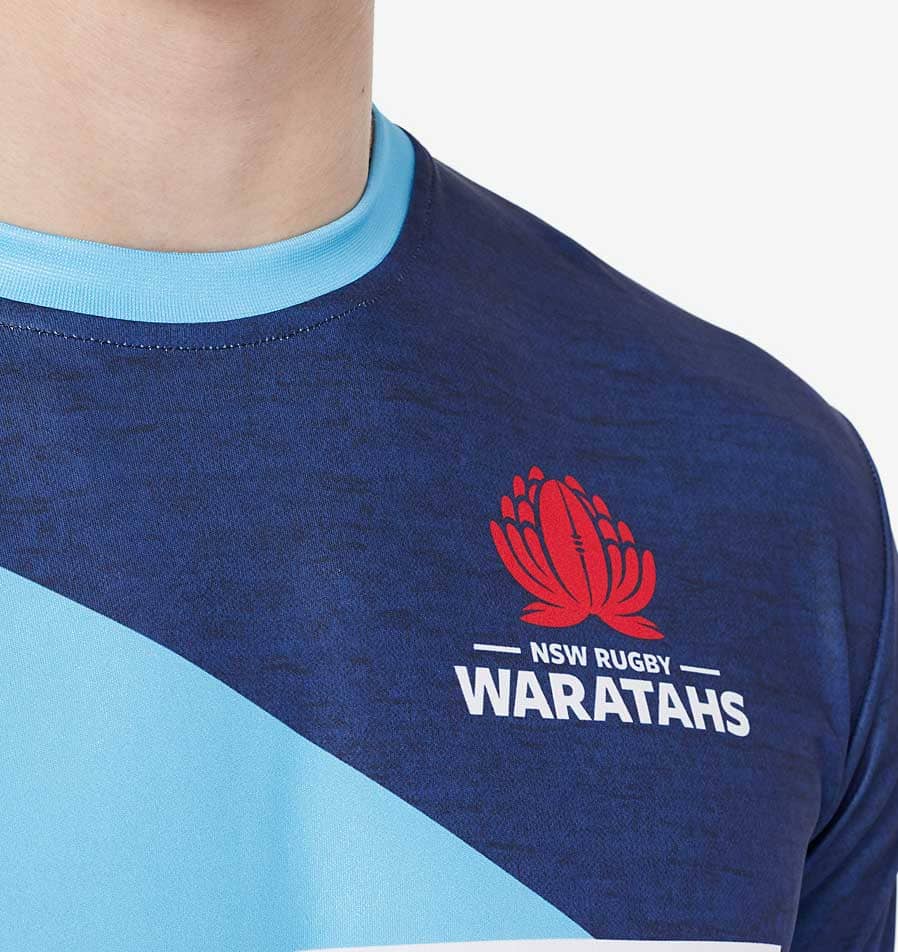 NSW Waratahs Rugby Union Mens Training Shirt
