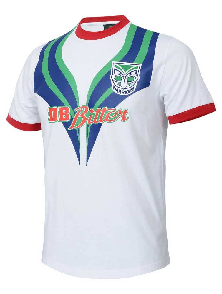 New Zealand Warriors 1998 NRL Mens Retro Tee New Zealand Warriors 1998 NRL Mens Retro Tee