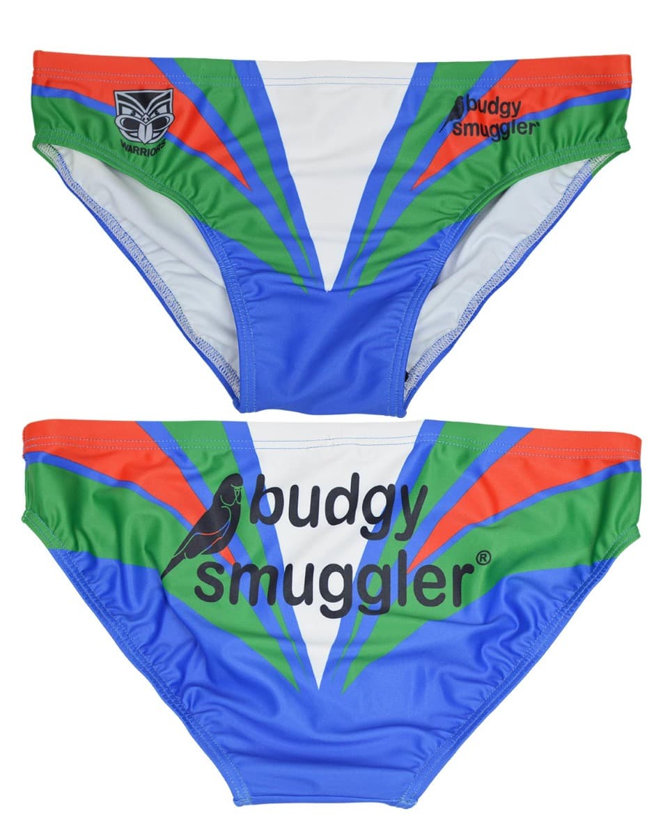 New Zealand Warriors NRL Mens Budgy Smuggler Swimmers