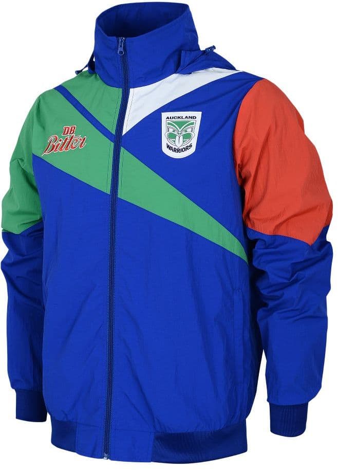 New Zealand Warriors NRL Mens Retro Track Jacket New Zealand Warriors NRL Mens Retro Track Jacket