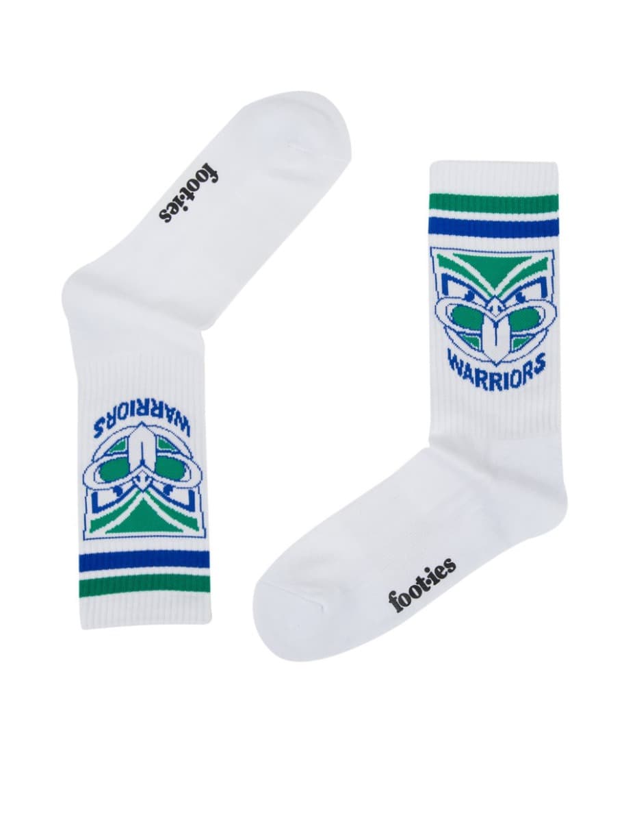 New Zealand Warriors NRL Logos Sneaker Socks 2 Pack